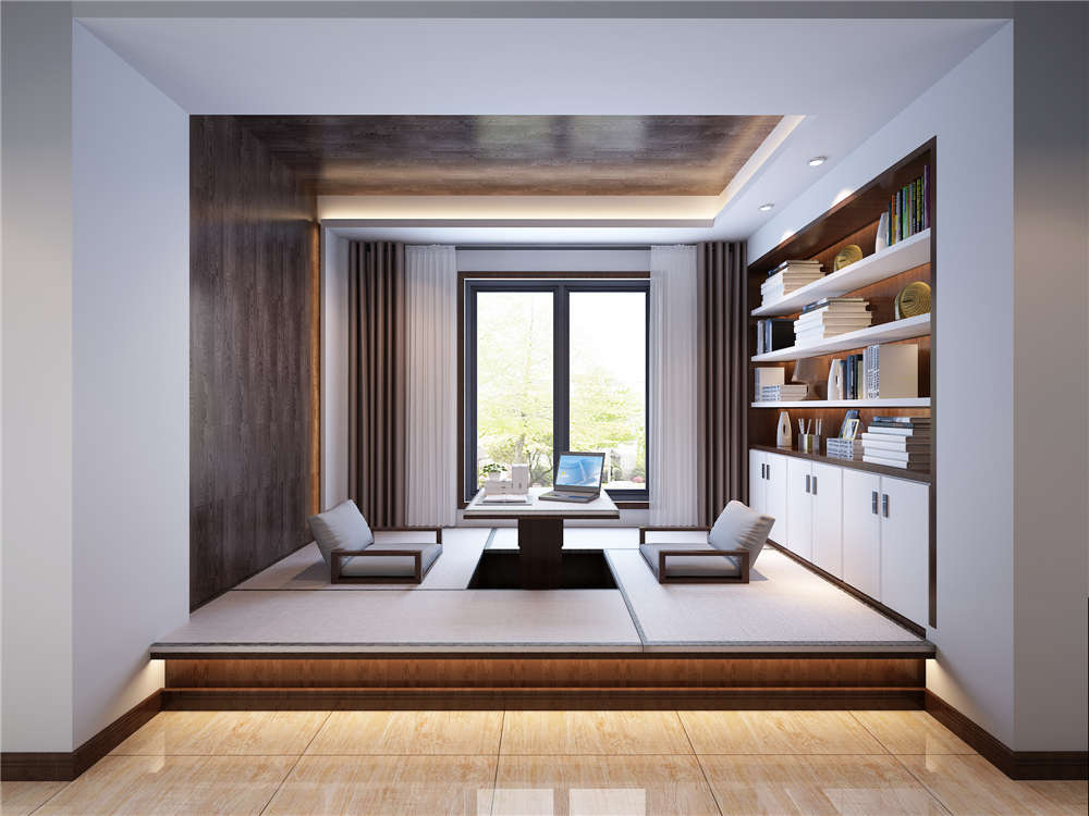 龍湖九里晴川-現(xiàn)代簡約-臥室設(shè)計效果圖