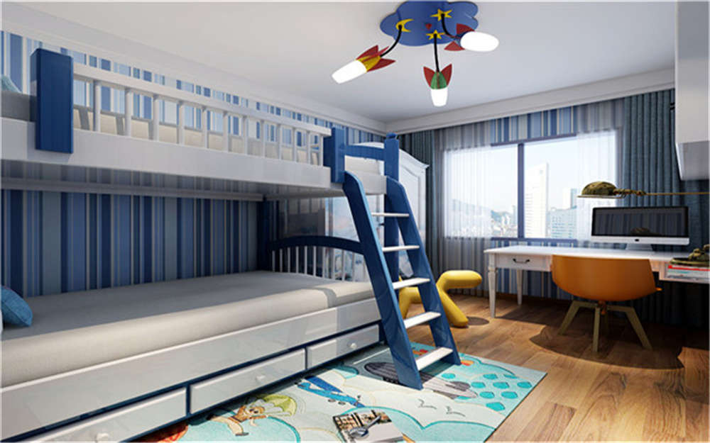 龍湖九里晴川-現(xiàn)代簡(jiǎn)約-臥室設(shè)計(jì)效果圖