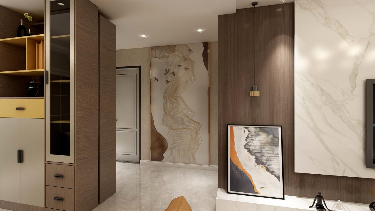 龍湖九里晴川-現(xiàn)代簡約-臥室設(shè)計效果圖