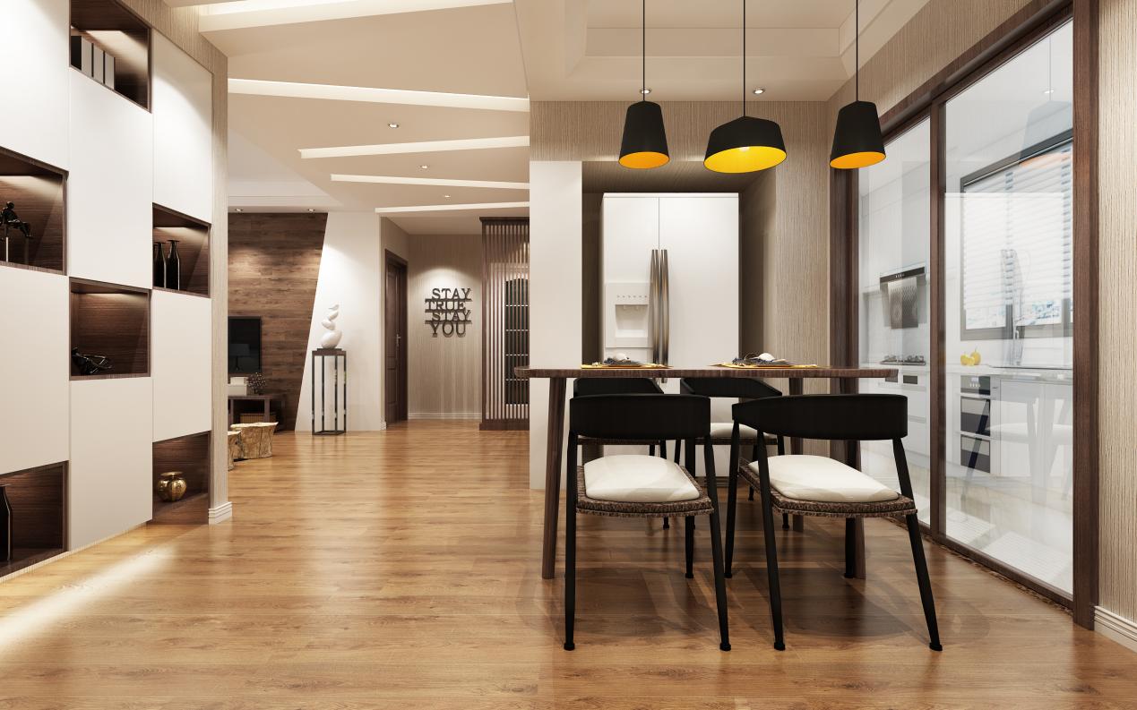 龍湖九里晴川-現(xiàn)代簡約-臥室設(shè)計效果圖