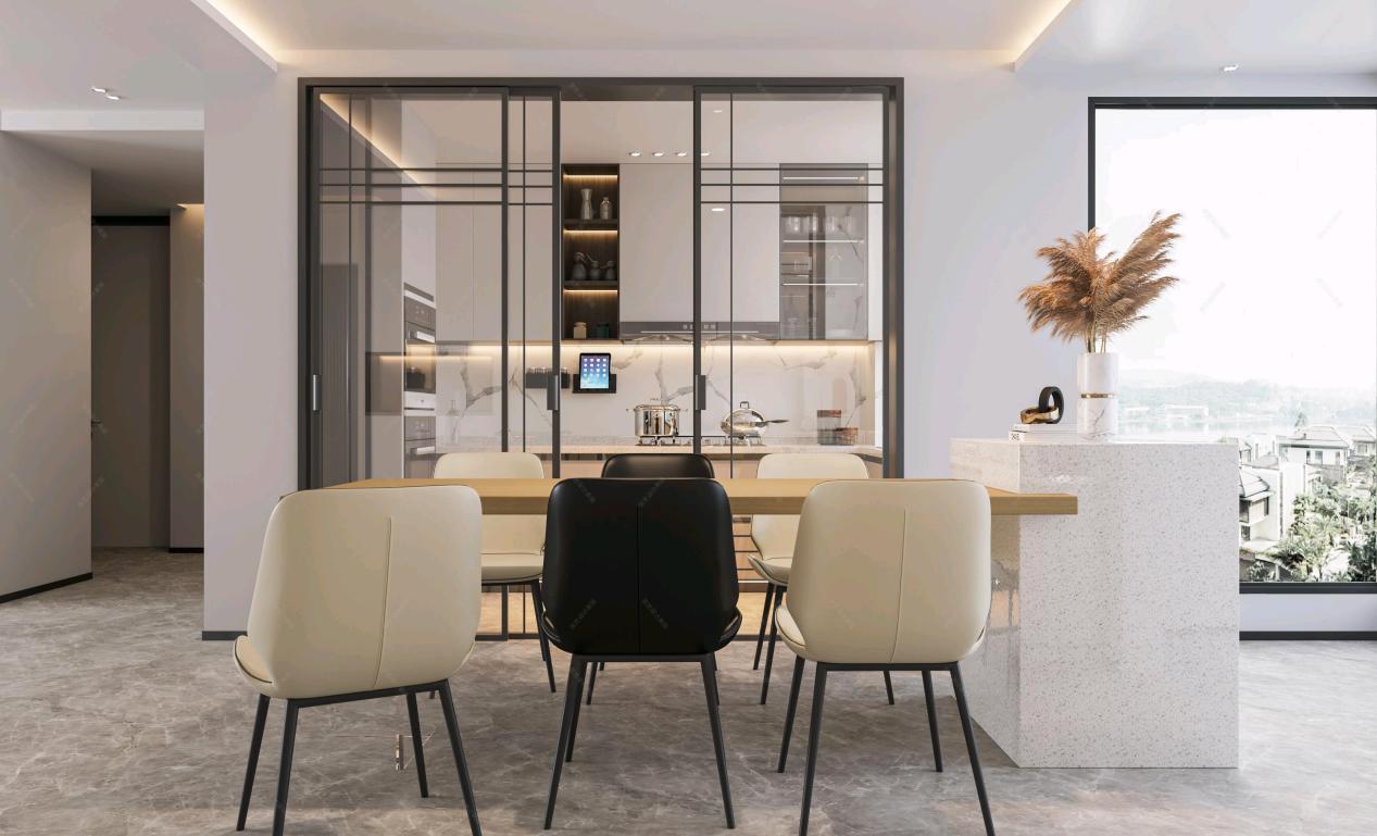 龍湖九里晴川-現(xiàn)代簡約-臥室設(shè)計效果圖